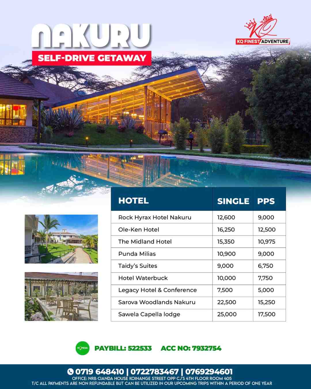 Nakuru self-drive getaway